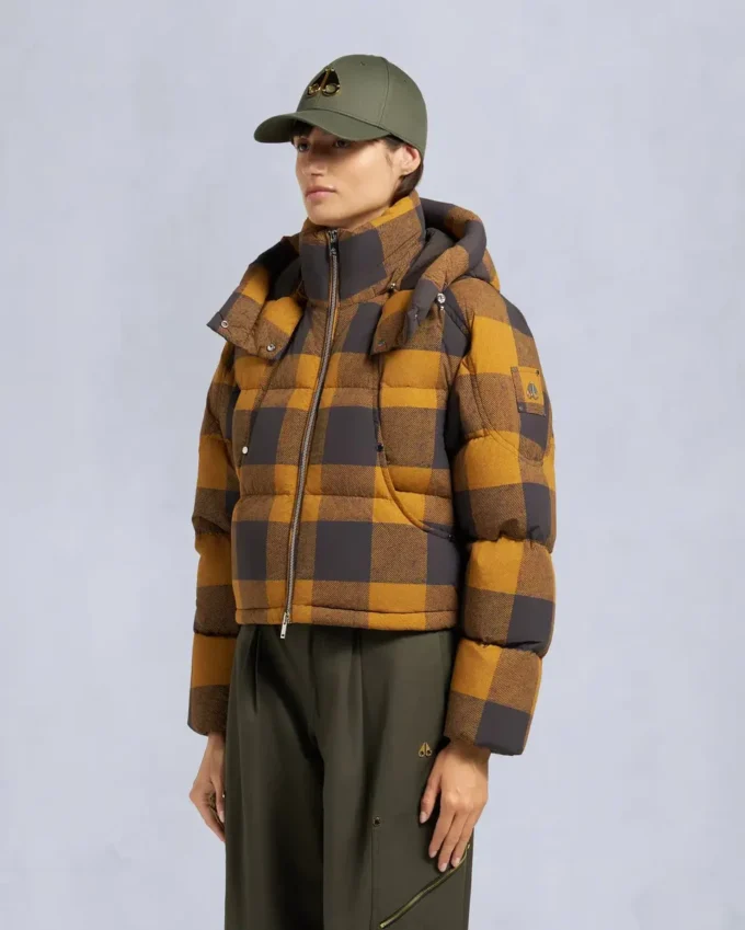 Akai Cropped Puffer