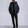 Cloud Shearling Bomber Jacket