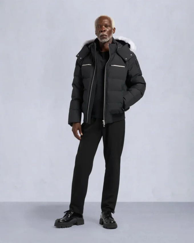 Cloud Shearling Bomber Jacket