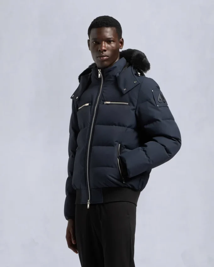 Cloud Shearling Bomber Jacket