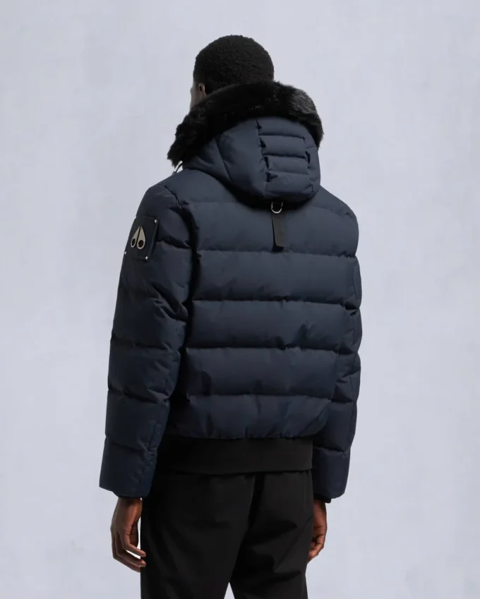 Cloud Shearling Bomber Jacket