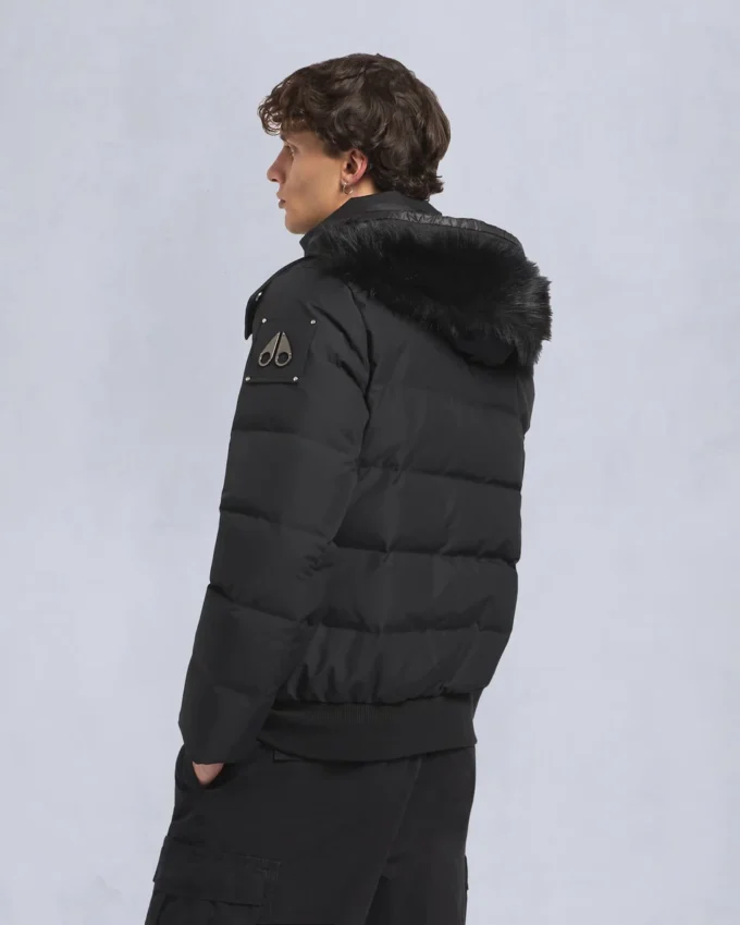 Cloud Shearling Bomber Jacket