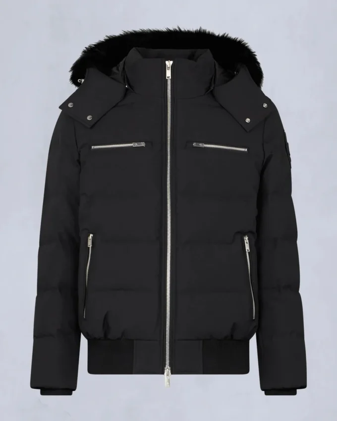 Cloud Shearling Bomber Jacket