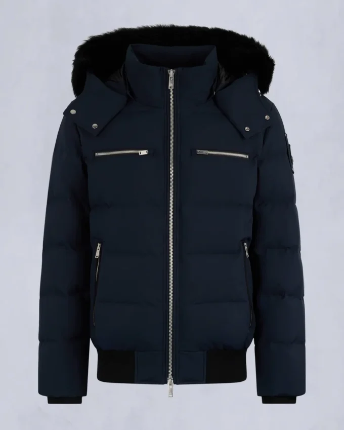 Cloud Shearling Bomber Jacket