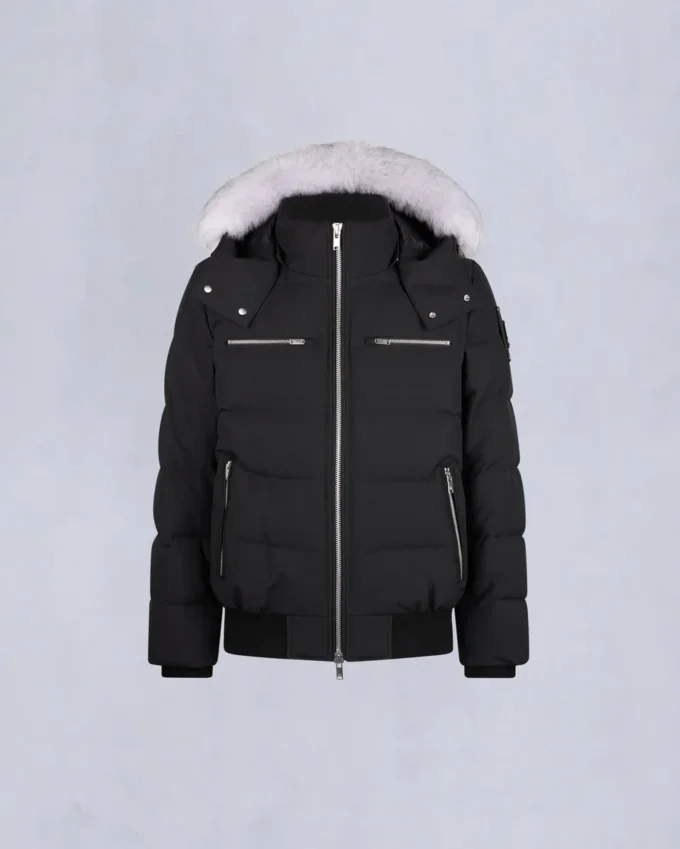 Cloud Shearling Bomber Jacket