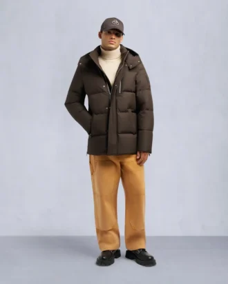 Cloud Shearling Trim 3Q Jacket