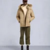 Cloud Shearling Trim 3Q Jacket
