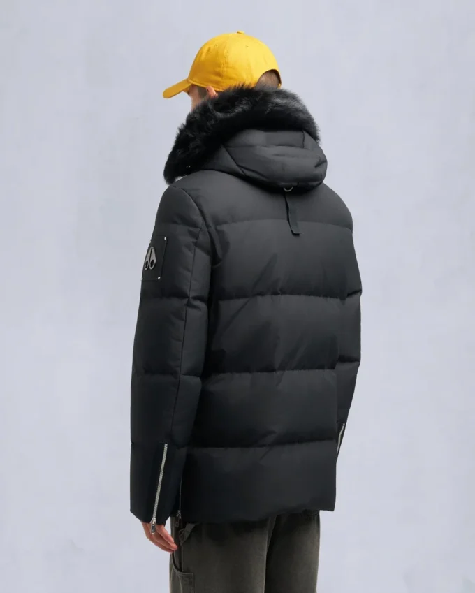 Cloud Shearling Trim 3Q Jacket
