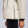 Cloud Shearling Trim 3Q Jacket