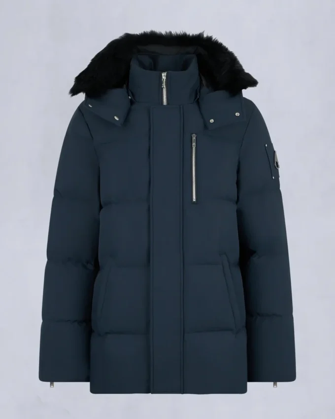 Cloud Shearling Trim 3Q Jacket