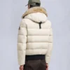 Cloud Shearling Trim Bomber Jacket