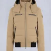 Cloud Shearling Trim Bomber Jacket