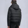 Cloud Shearling Trim Bomber Jacket