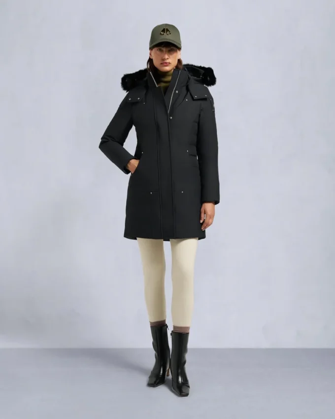 Cloud Shearling Trim Parka