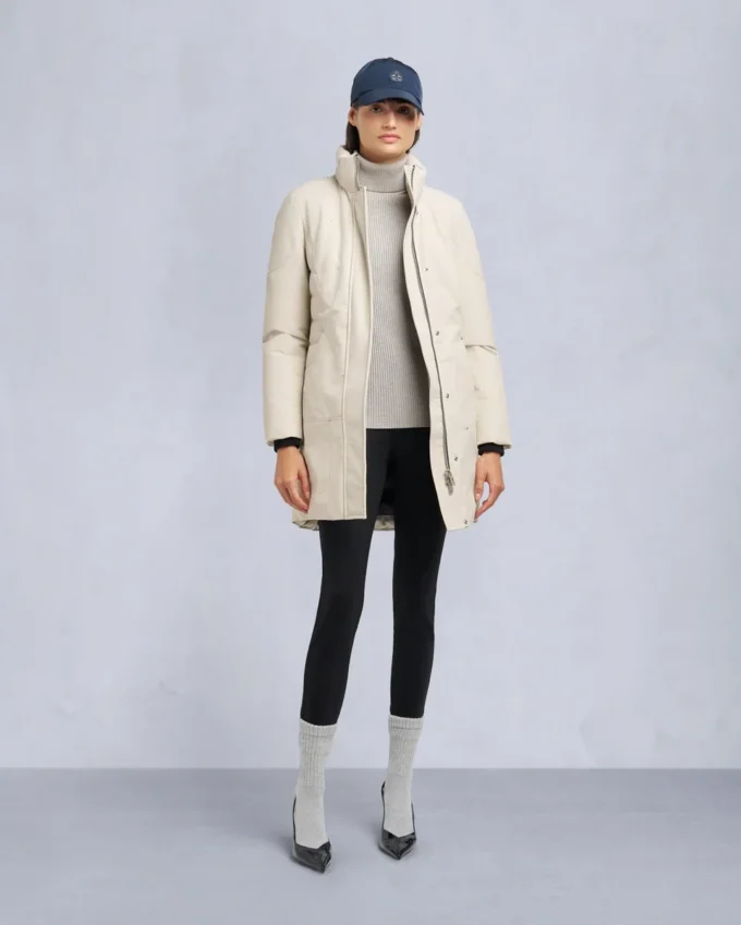 Cloud Shearling Trim Parka