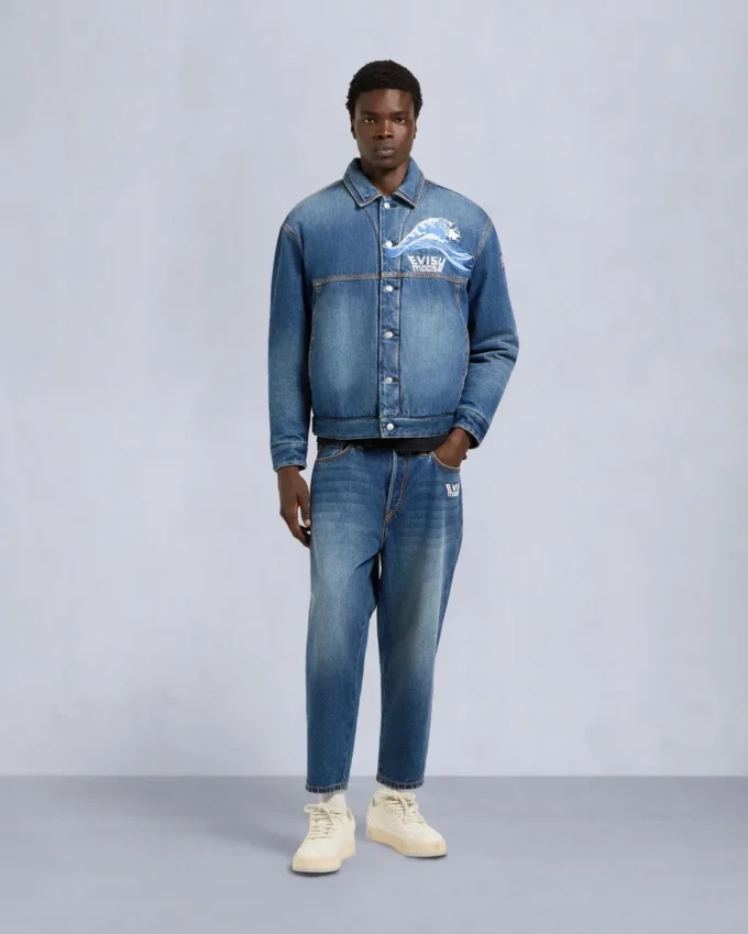 Evisu X Moose Denim Jacket