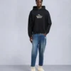 Evisu X Moose Pullover Hoodie