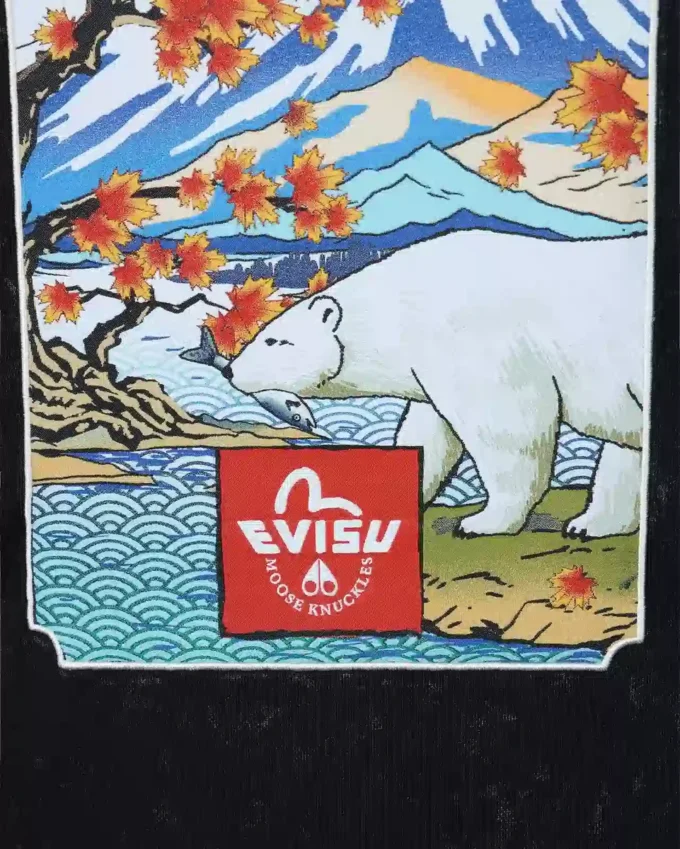 Evisu X Moose Pullover Hoodie
