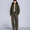 Gold Series Logan Shearling Trim Bomber Jacket