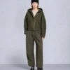 Gold Series Logan Shearling Trim Bomber Jacket