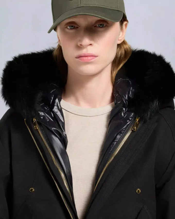 Gold Series Logan Shearling Trim Bomber Jacket