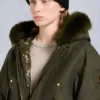 Gold Series Logan Shearling Trim Bomber Jacket