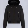 Gold Series Logan Shearling Trim Bomber Jacket