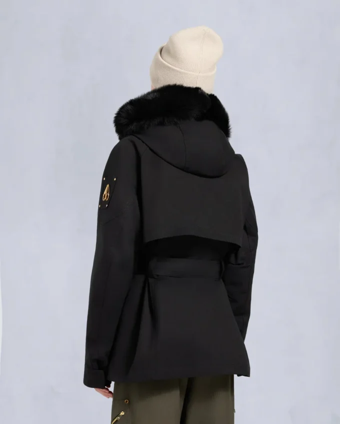 Gold Series Nova Shearling Trim 3Q Jacket