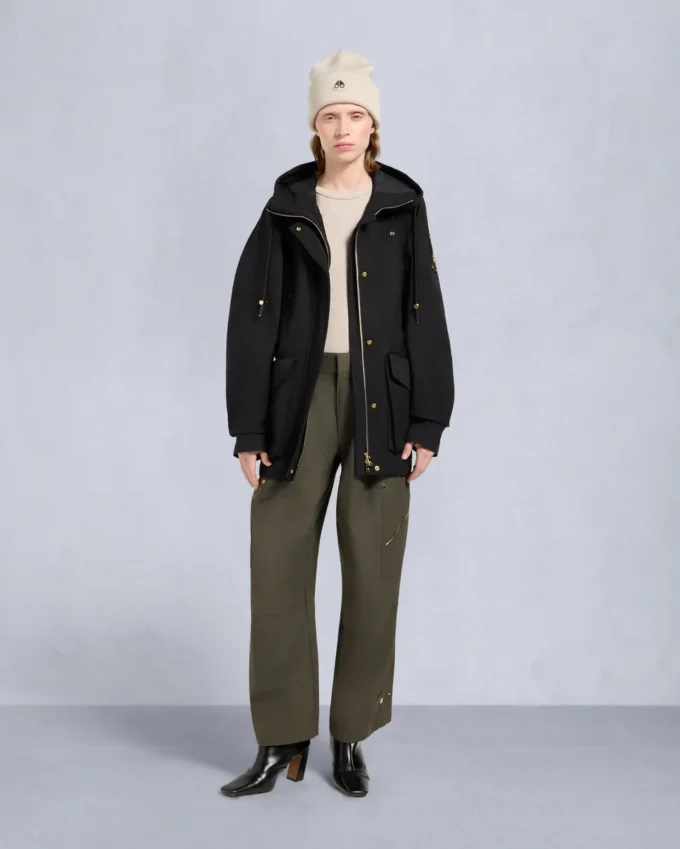Gold Series Nova Shearling Trim 3Q Jacket
