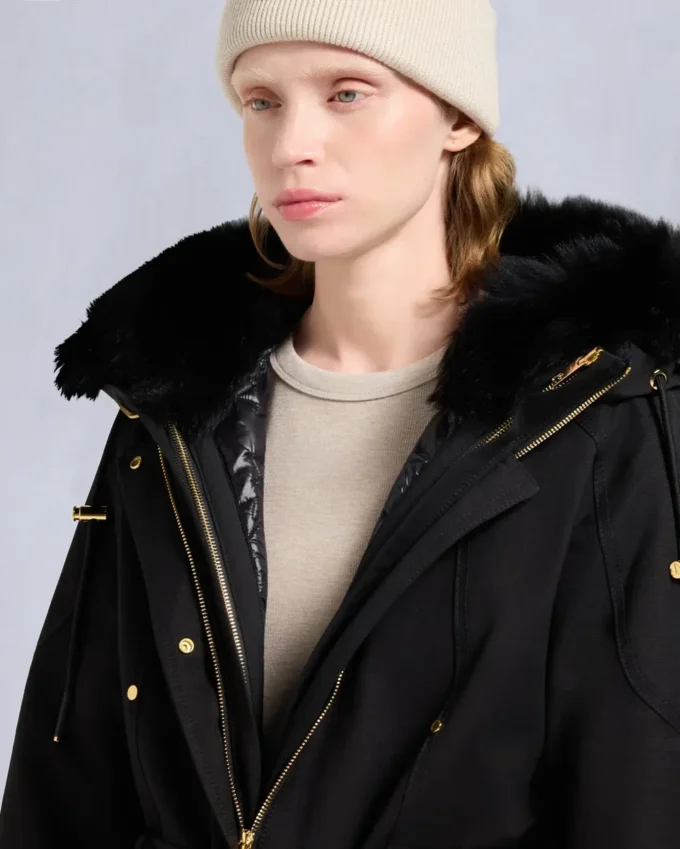 Gold Series Nova Shearling Trim 3Q Jacket