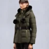 Gold Series Nyluxe Cambria Shearling Trim Jacket