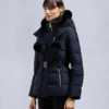 Gold Series Nyluxe Cambria Shearling Trim Jacket