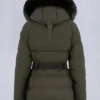 Gold Series Nyluxe Cambria Shearling Trim Jacket