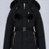Gold Series Nyluxe Cambria Shearling Trim Jacket