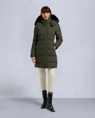 Gold Series Nyluxe Watershed Shearling Trim Parka