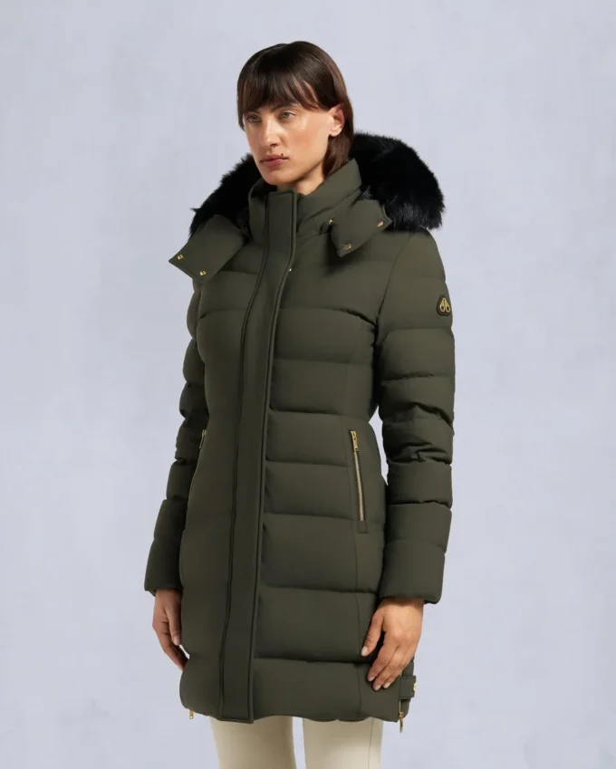 Gold Series Nyluxe Watershed Shearling Trim Parka