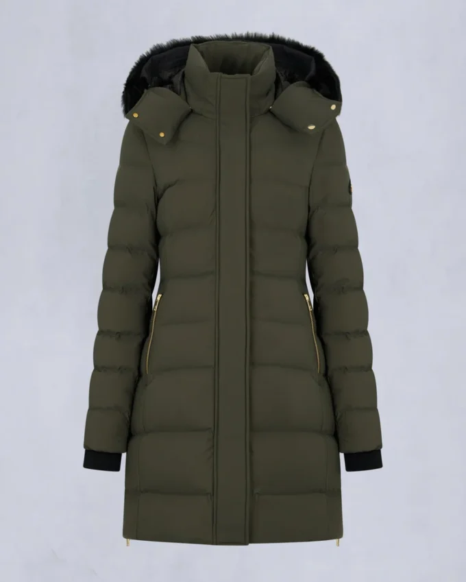 Gold Series Nyluxe Watershed Shearling Trim Parka