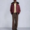 Gold Series Original Shearling Trim Ballistic Bomber