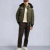 Gold Series Original Shearling Trim Ballistic Bomber