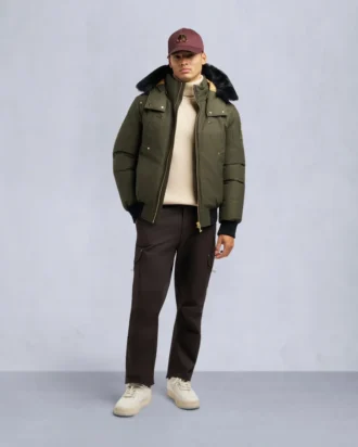 Gold Series Original Shearling Trim Ballistic Bomber