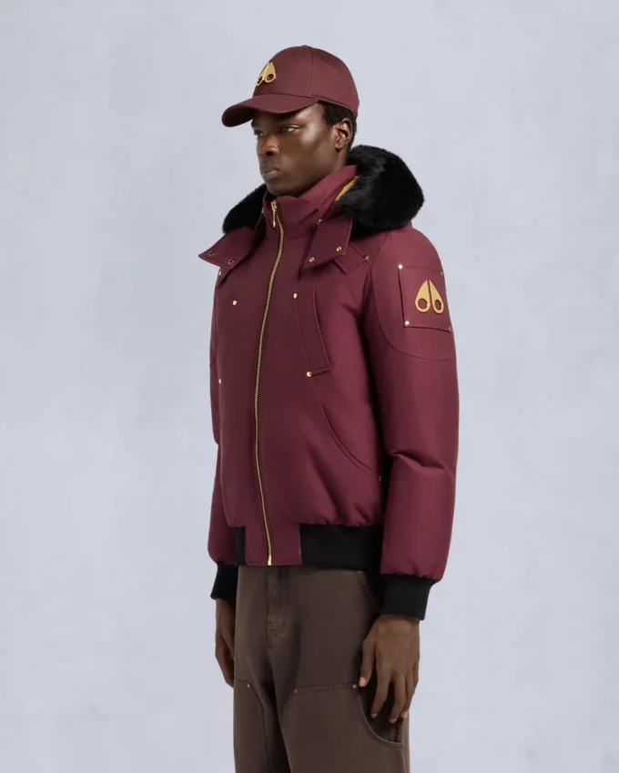Gold Series Original Shearling Trim Ballistic Bomber