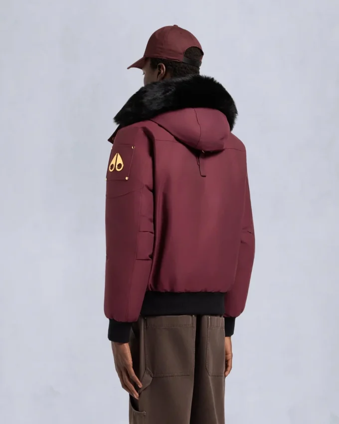 Gold Series Original Shearling Trim Ballistic Bomber