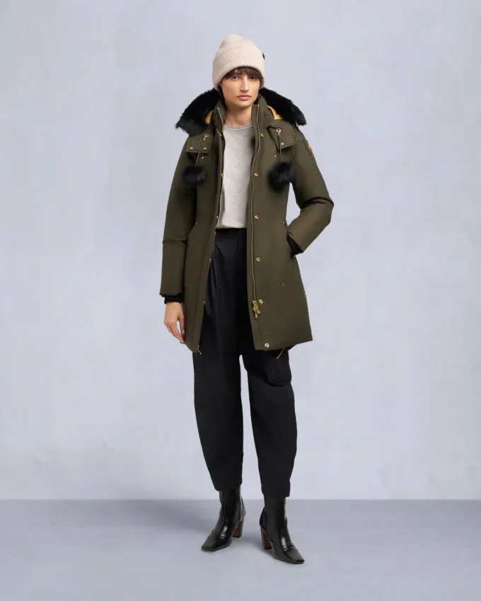 Gold Series Stirling Shearling Trim Parka