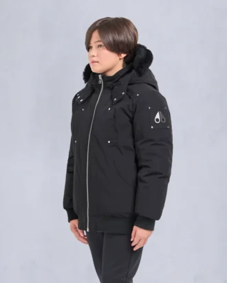 kids unisex original shearling trim bomber 2 4 330x412 - Kids Unisex Original Shearling Trim Bomber