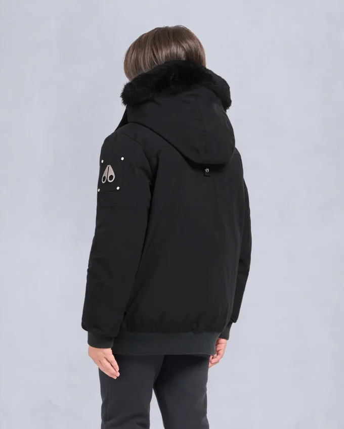 Kids Unisex Original Shearling Trim Bomber