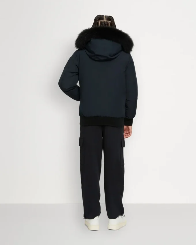 Kids Unisex Original Shearling Trim Bomber