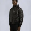 Leaf Quilt Bomber Jacket