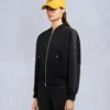 Mix Media Bomber Jacket