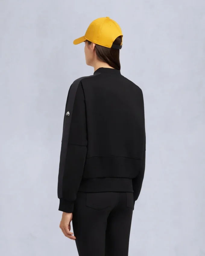 Mix Media Bomber Jacket