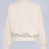 Mix Media Bomber Jacket